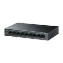 TP-Link LiteWave LS109P network switch Unmanaged Fast Ethernet (10/100) Power over Ethernet (PoE) Bl