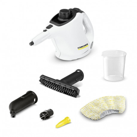 Kärcher SC 1 silinder aurupuhasti 1200 W must, valge