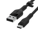 Belkin BOOST↑CHARGE Flex USB cable 3 m USB 2.0 USB A USB C Black