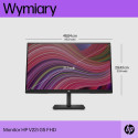 HP LED Monitor, TN (21.5") 1920 x 1080 px Full HD Black