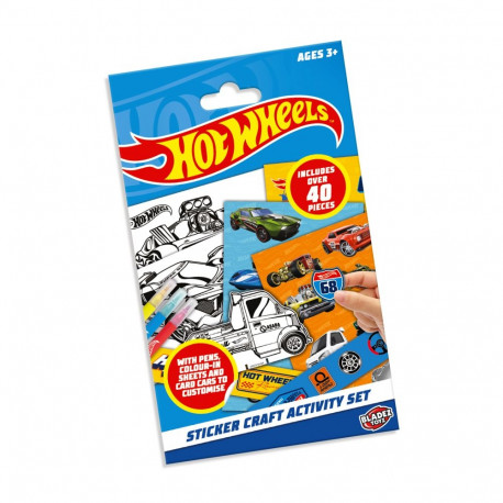 HOT WHEELS Sticker activity set