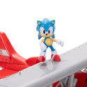 SONIC plane Tornado Biplane with Sonic figure