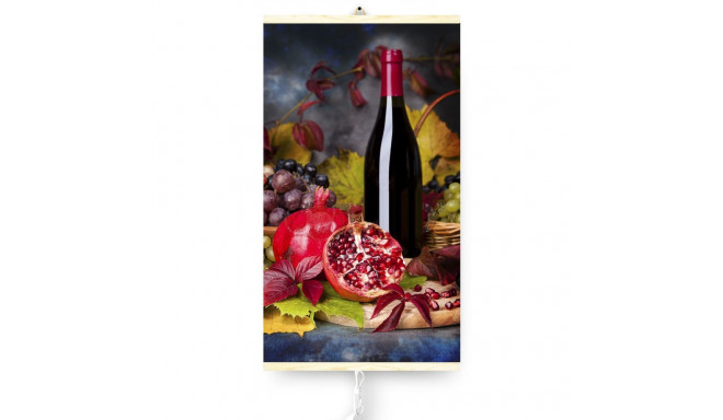 Infrapuna radiaator - painduv kütepaneel 430W TRIO muster 8 vein, mõõtmed 100x57cm koos regulaatorig