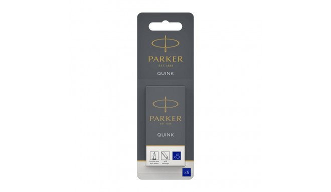 Parker tintes kasetnes, garas zilas, 5 gab. – 1950403