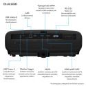 Epson EH-LS12000B 3LCD 4K PRO-UHD -Laser-kotiteatteriprojektori