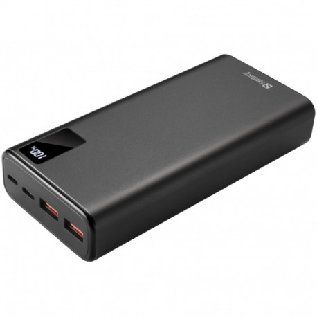 Sandberg "Powerbank USB-C PD 20W 20000" Black