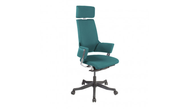 Task chair DELPHI teal blue