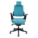 Task chair WAU teal blue