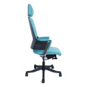 Task chair DELPHI teal blue