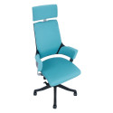 Task chair DELPHI teal blue