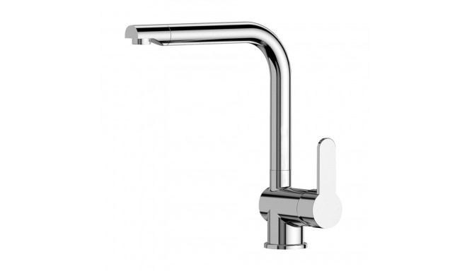 Mixer Tap EDM 01126 Calella Silver Stainless steel Brass Zinc Sink