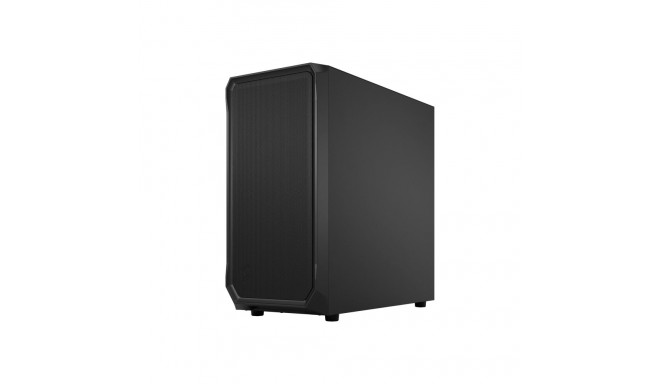 Fractal Design Focus 2 Black Solid ATX case, black