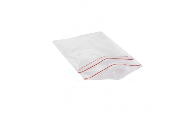 Plastic bag minigrip 250x350mm 100 pcs in a pack