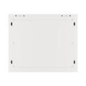 RACK CABINET 19" WALL-MOUNT 9U/600X450 FOR SELF-ASSEMBLY WITH METAL DOOR GREY LANBERG (FLAT PACK)