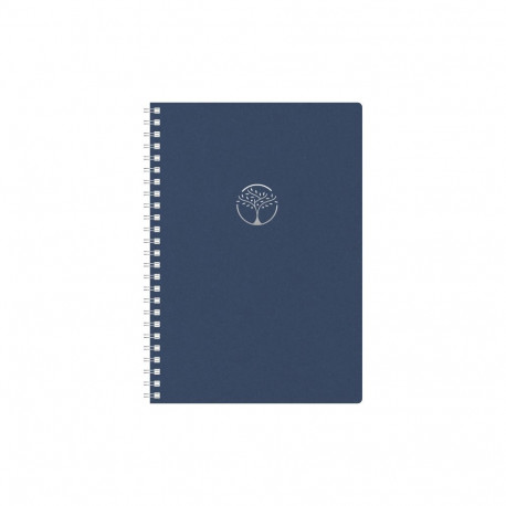 Raamatkalender UNIKA Spiral Kartong Nädal H sinine 2026a