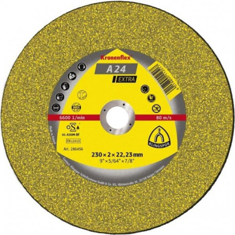 CUTTING WHEELS.115X2.5X22.23 MM A 24 EX