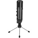 LORGAR Soner 313, Gaming Microphone, USB condenser microphone with Volume Knob & Echo Knob, Frequenc