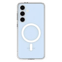 SPIGEN case ULTRA HUBRID MAG compatible with MagSafe for SAMSUNG S24 FE white