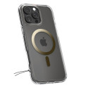 SPIGEN case ULTRA HYBRID MAG compatible with MagSafe for IPHONE 16 Pro Max gold