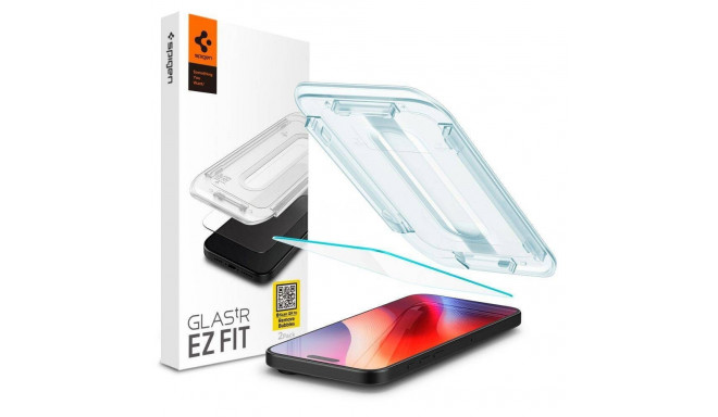SPIGEN tempered glass GLAS.TR ”EZ FIT” for IPHONE 16 Pro clear