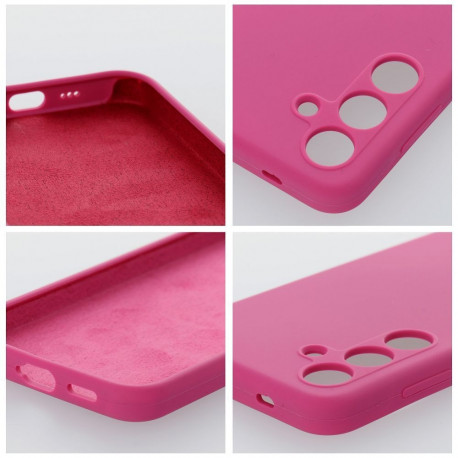 Case for Samsung A16 5G / A16 4G Silicone 2mm (camera protection) pink