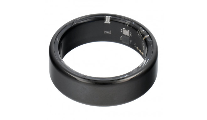 Smart Ring R11M - smart steel ring with charging boxSize 10 (19.8mm), black