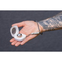 Smart Ring R11M- smart steel ring with charging box Size 7 (17.3mm), gold