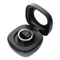 Smart Ring R8 - smart ceramic ring with charging box Size 22mm black