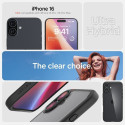 SPIGEN case ULTRA HYBRID for IPHONE 16 matte black