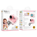 HOCO digital kids camera with printer DV200 pink