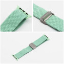 FORCELL F-DESIGN FA02 nylon magnetic strap for APPLE Watch 38 / 40 / 41 mm pistachio