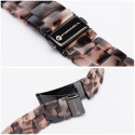 FORCELL F-DESIGN FA04 marble textured resin strap for APPLE Watch 38 / 40 / 41 mm brown