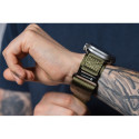 FORCELL F-DESIGN FA05 nylon strap for APPLE Watch 42 / 44 / 45 / 49 mm green