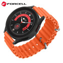 FORCELL F-DESIGN FS01 strap for SAMSUNG Watch 22 mm orange FORCELL F-DESIGN FS01 strap for SAMSUNG Watch 22 mm orange