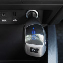 Transmitter FM bluetooth + USB reader + memory card reader X5 black sliver
