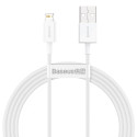 BASEUS cable USB A to Lightning 2,4A Superior CALYS-B02 1,5 m white