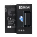 5D Full Glue Tempered Glass - for iPhone 13 (Privacy) black