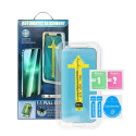 5D Full Glue Tempered Glass for iPhone 13 Pro Max / 14 Plus black + applicator