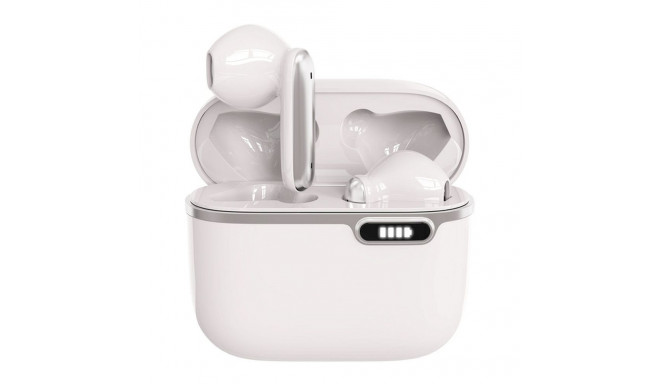 ART wireless earphones bluetooth TWS + docking station Type C AP-TW-B4W white