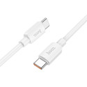 HOCO cable Type C to Type C PD 6A 100W X96 1 m white