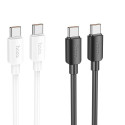 HOCO cable Type C to Type C PD 6A 100W X96 1 m white