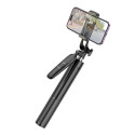 HOCO selfie stick with bluetooth remote control tripod K19 black