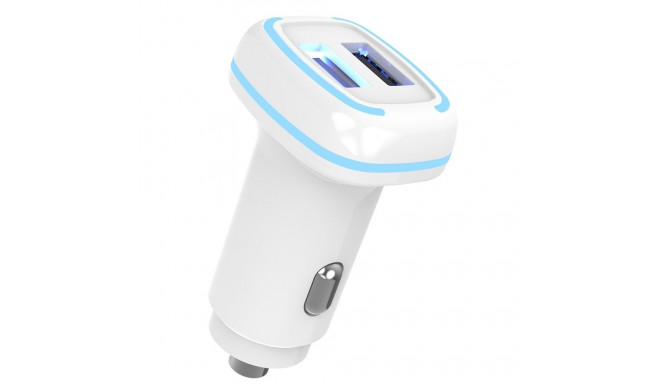 PAVAREAL car charger 2 x USB A 4,8A PA-CC61 white