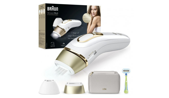 Braun PL5152 Intense pulsed light (IPL) Gold  White