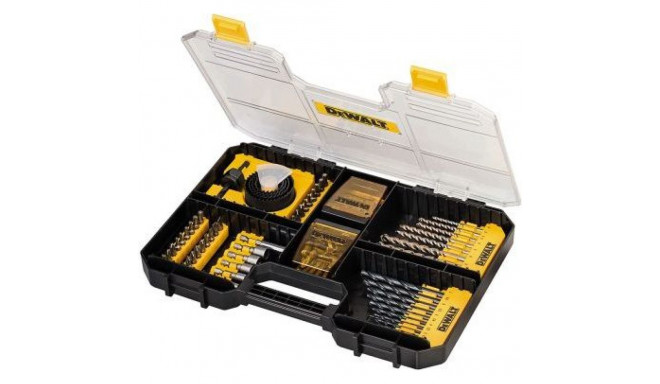 DEWALT DRILL AND BITS SET 100 pcs.