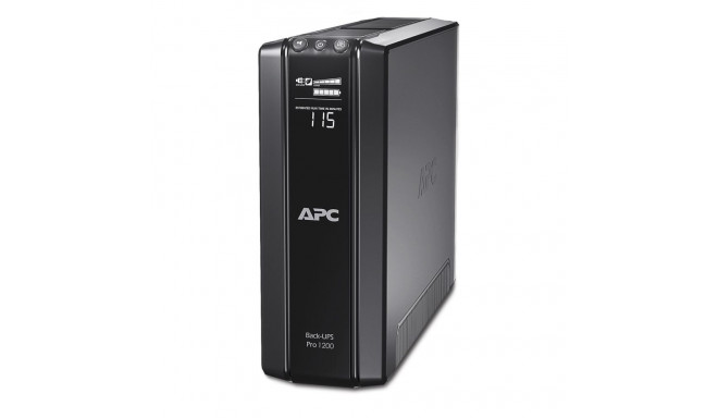 APC Back-UPS Pro katkematu toiteallikas (UPS) Line-Interactive 1.2 kVA 720 W