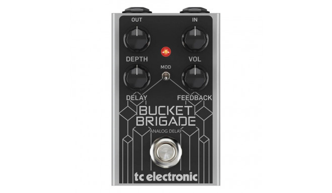 TC Electronic Bucket Brigade analoog viivitus kitarriefekt