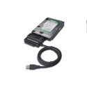 DIGITUS HDD-Adapterkabel USB3.0   -> SATAII + 3.5" IDE