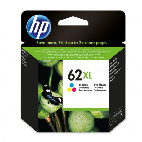HP 62XL - värviline (tsüaan, ma