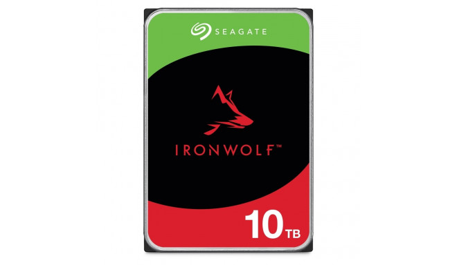Seagate IronWolf internal hard drive 10 TB 256 MB 3.5" Serial ATA III (ST10000VN000)